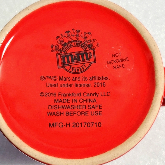 M&M Coffee Mug Cup "You Crack Me Up"2016 Frankford - Picture 8 of 8